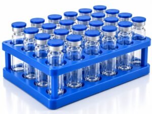 Empty Research Vials & Tray