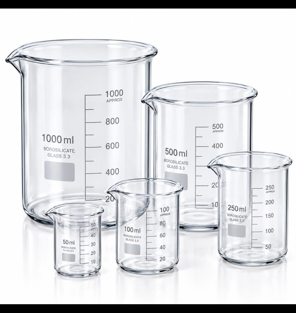 Borosilicate Glass Beaker Set