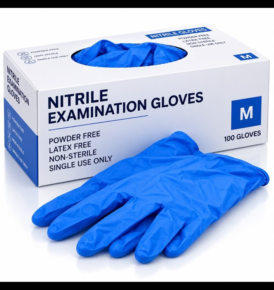 Nitrile Examination Gloves